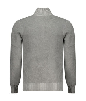 Rifle Gray Nylon Men Sweater