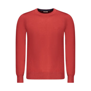 Rifle Red Wool Men Sweater
