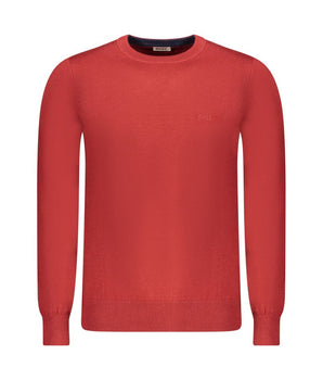 Rifle Red Wool Men Sweater
