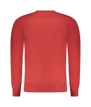 Rifle Red Wool Men Sweater