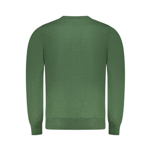 Rifle Green Wool Men Sweater