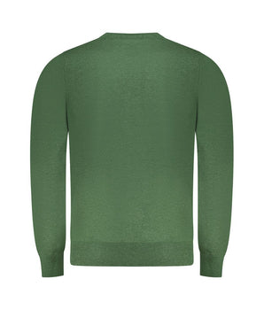 Rifle Green Wool Men Sweater