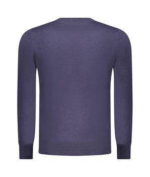 Rifle Blue Wool Men Sweater