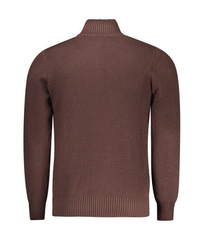 Rifle Brown Nylon Men Sweater