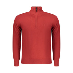 Rifle Red Wool Men Sweater