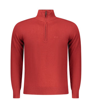 Rifle Red Wool Men Sweater
