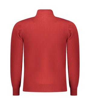 Rifle Red Wool Men Sweater