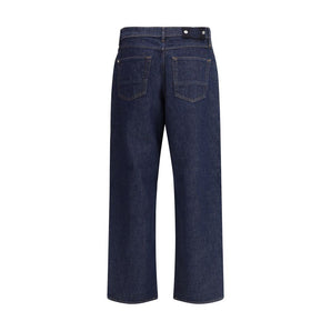 Stone Island Denim-Rinsed Jeans with a classic 5-pocket construction