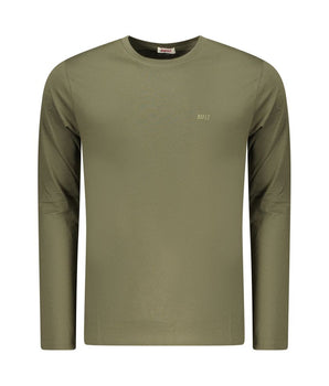 Rifle Green Cotton Men T-Shirt