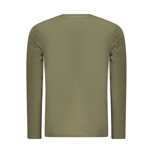 Rifle Green Cotton Men T-Shirt