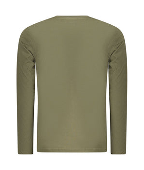 Rifle Green Cotton Men T-Shirt