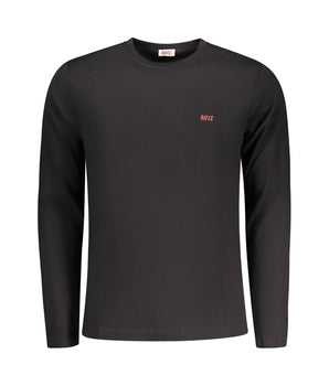 Rifle Black Cotton Men T-Shirt