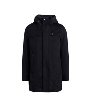 Herno Black Cashmere Coat