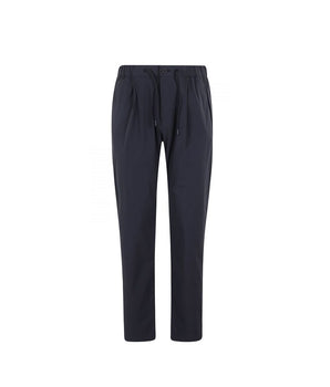 Herno Blue Wool Casual Pants