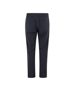 Herno Blue Wool Casual Pants