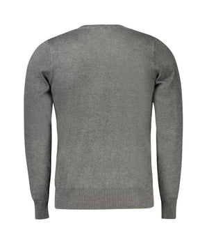 Coveri Moving Gray Nylon Sweater