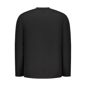Hugo Boss Black Cotton Men Sweater