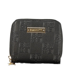 Laura Biagiotti Black Polyethylene Women Wallet