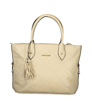 Laura Biagiotti Beige PVC Women Handbag