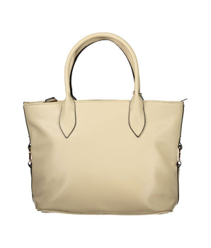 Laura Biagiotti Beige PVC Women Handbag