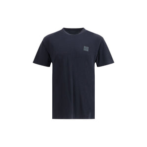 Stone Island Blue Cotton T-Shirt