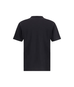 Stone Island Black Cotton T-Shirt