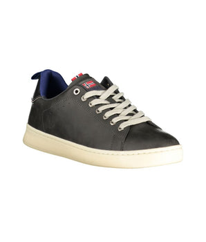 Norway 1963 Black Polyester Men Sneaker