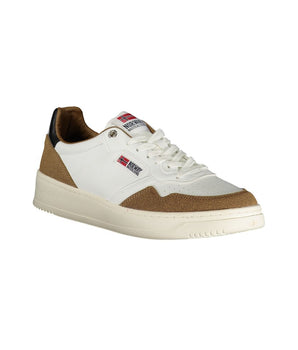Norway 1963 White Polyester Men Sneaker