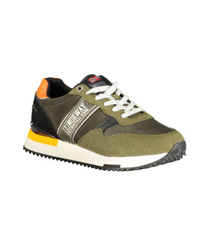 Norway 1963 Green Polyester Men Sneaker