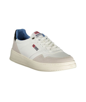 Norway 1963 White Polyester Men Sneaker