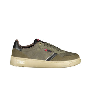 Norway 1963 Green Polyester Men Sneaker