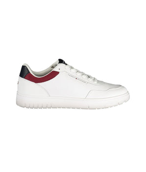 Tommy Hilfiger White Leather Men Sneaker