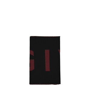 Givenchy Black Virgin Wool Scarf