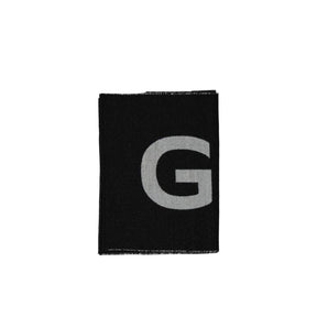 Givenchy Black Virgin Wool Scarf
