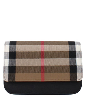 Burberry Beige Fabric Clutch Bag