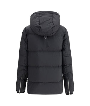 Moose Knuckles Black Nylon Coat