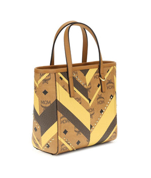 MCM Multicolor Fabric Shoulder Bag