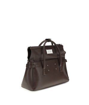 Margiela Brown Calf Leather Bos Taurus Handbag