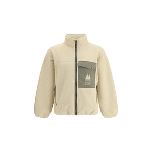 Maison Kitsuné Cream Polyester Shell Jacket