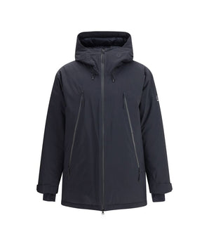 MM6 Black Polyester Parka