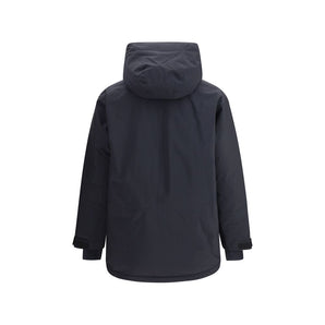 MM6 Black Polyester Parka