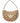 MCM Beige Raffia Shoulder Bag