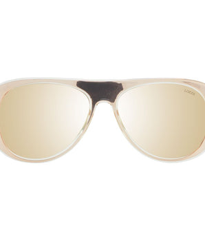 Lozza Rose Gold Acetate & Plastic Sunglasses