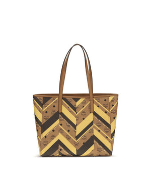 MCM Multicolor Fabric Handbag