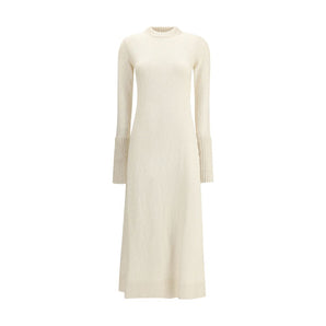 SA SU PHI White Cashmere Casual Dress