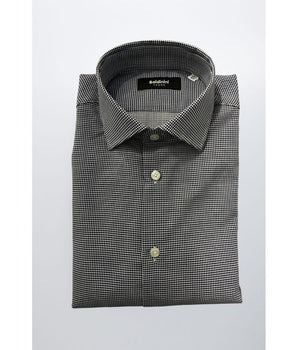 Baldinini Trend Blue Cotton Men Shirt