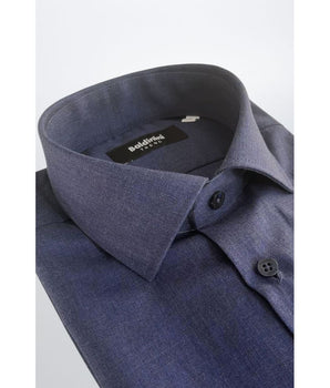 Baldinini Trend Blue Cotton Shirt