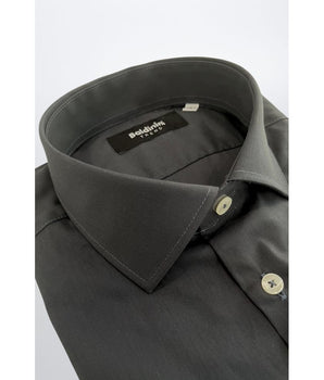Baldinini Trend Gray Cotton Shirt