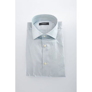 Baldinini Trend Light Blue Cotton Shirt