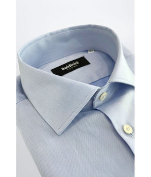 Baldinini Trend Light Blue Cotton Men Shirt